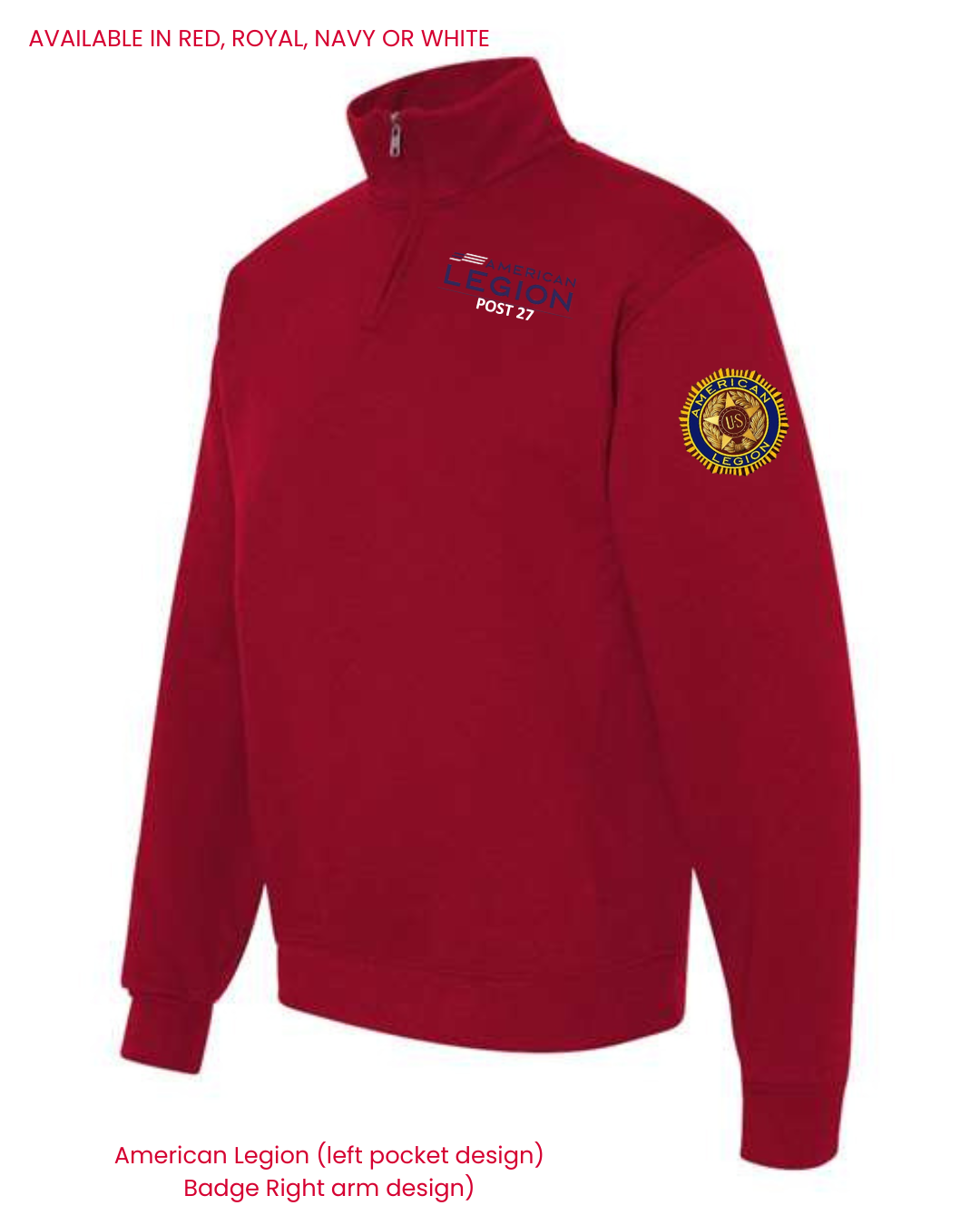 Legion - quarter zip apparel