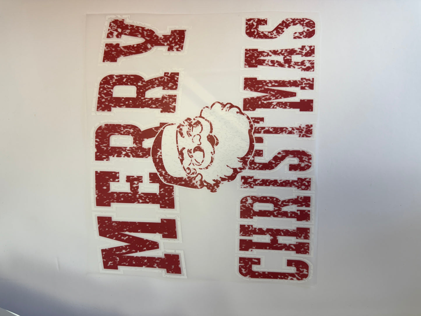 merry christmas distressed
