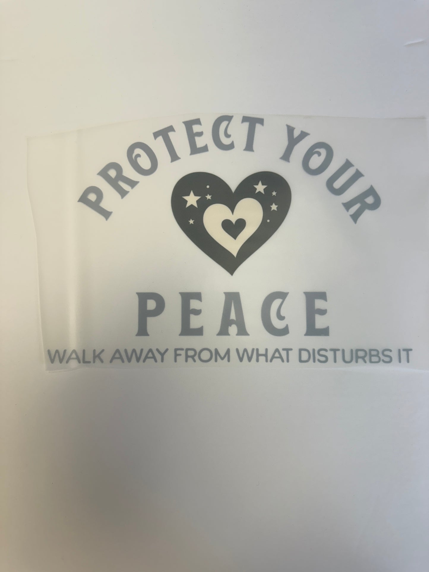 Protect your peace
