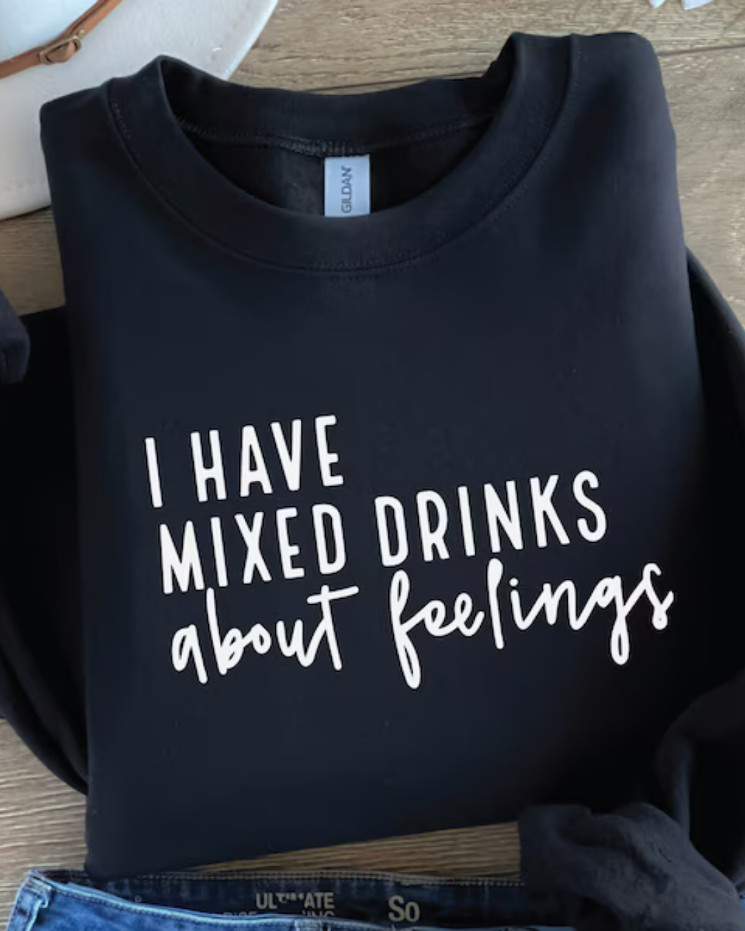 I have mixed drinks about feelings