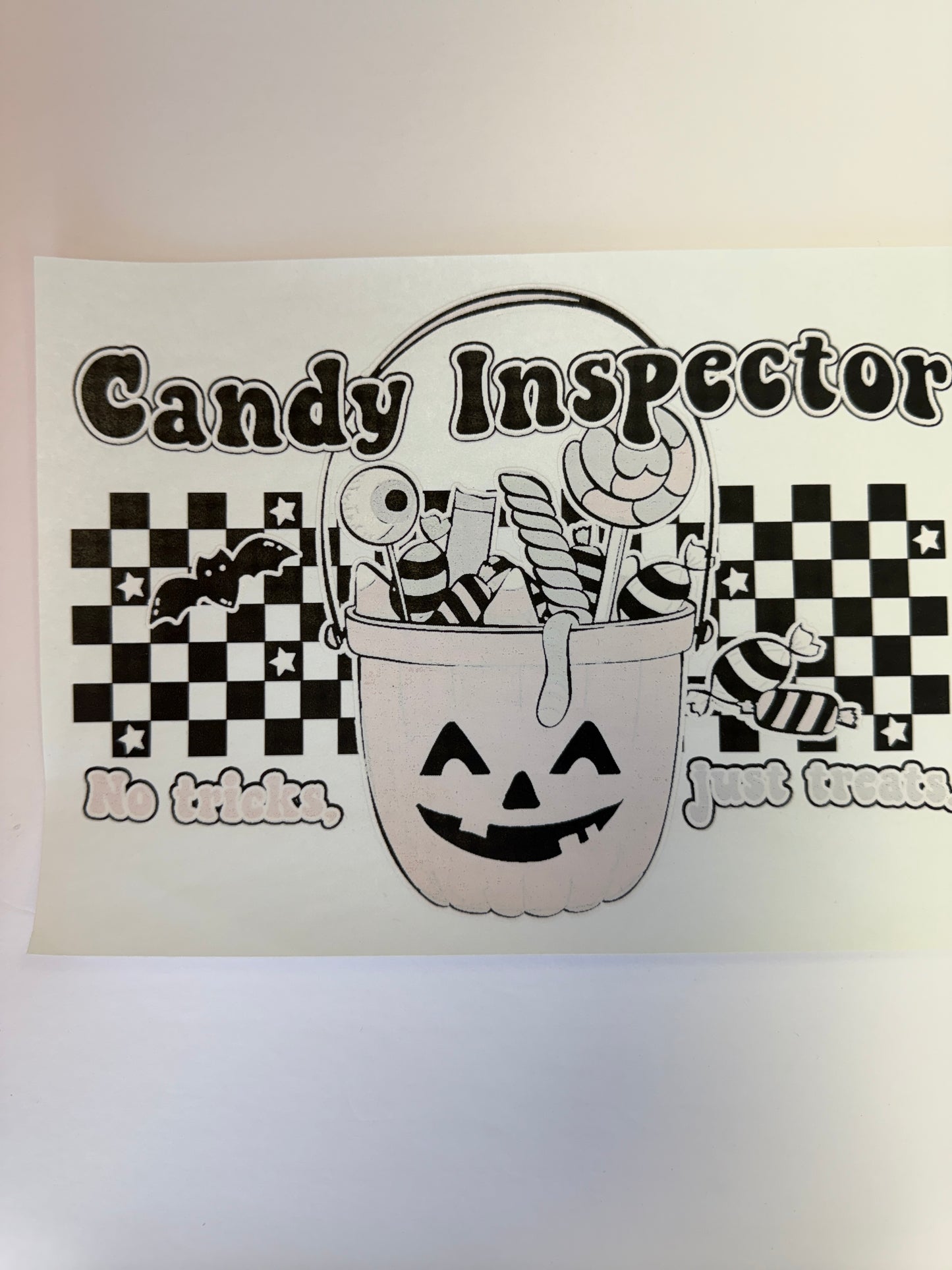 candy inspector (youth size only)
