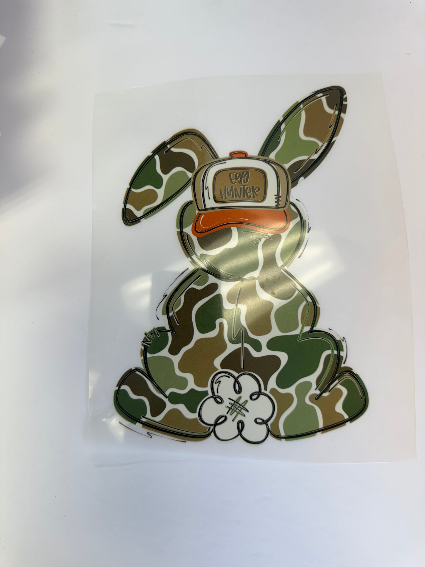 camo egg bunny hunter (youth size only)