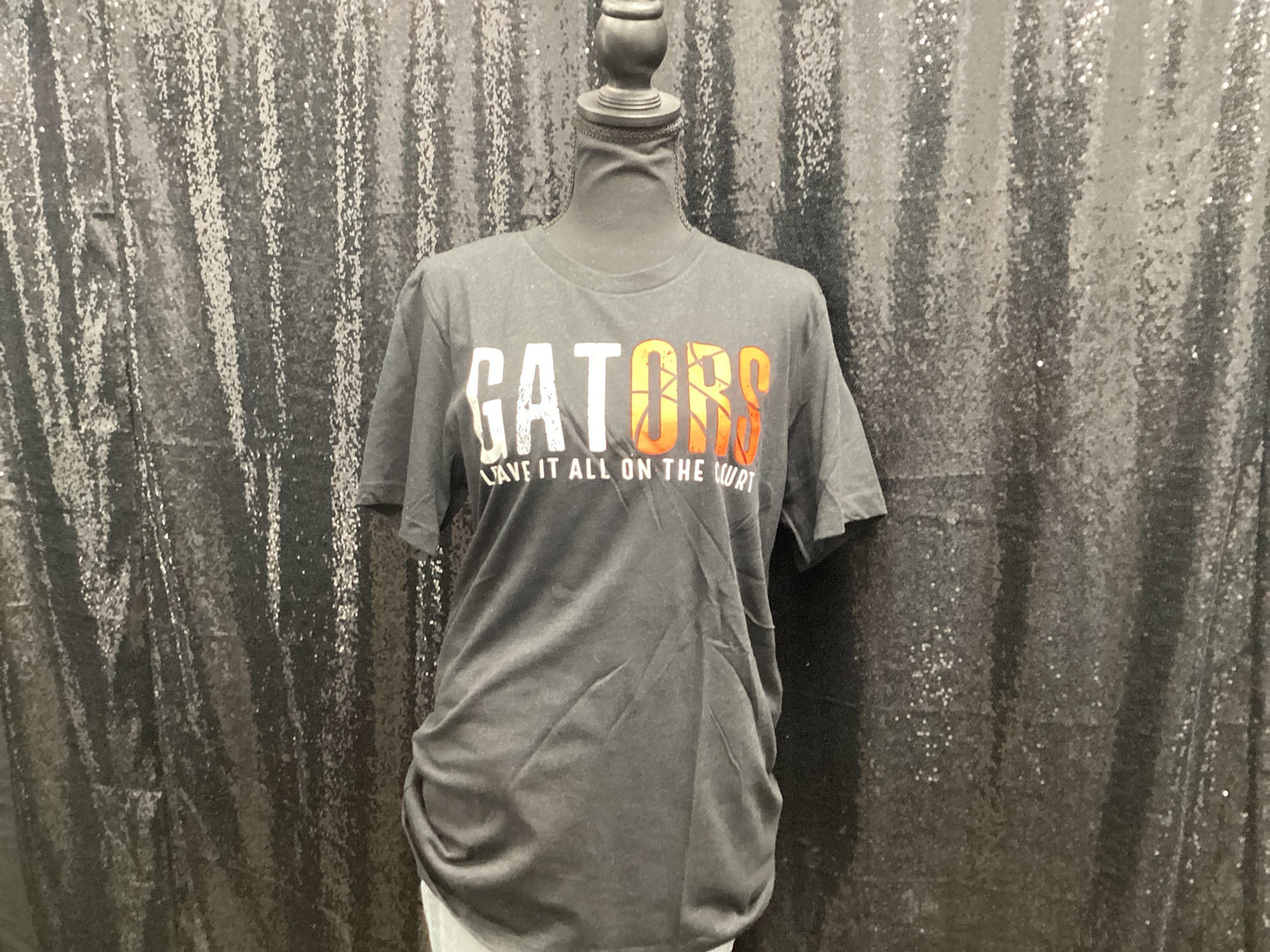 gators basketball - black tshirt - MEDIUM