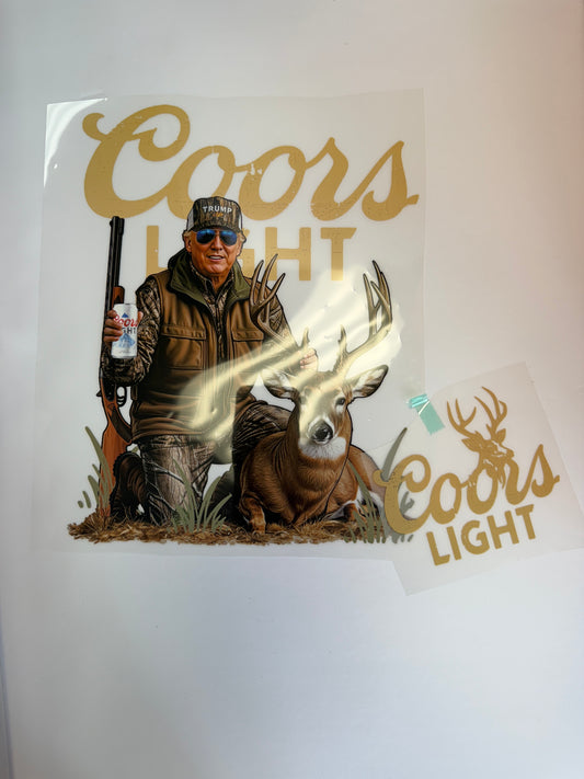 coors light trump hunting
