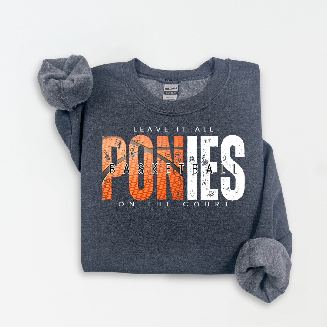 ponies basketball (leave it all on the court)