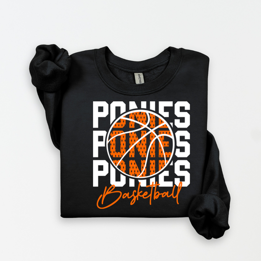 PONIES BASKETBALL (inlay)