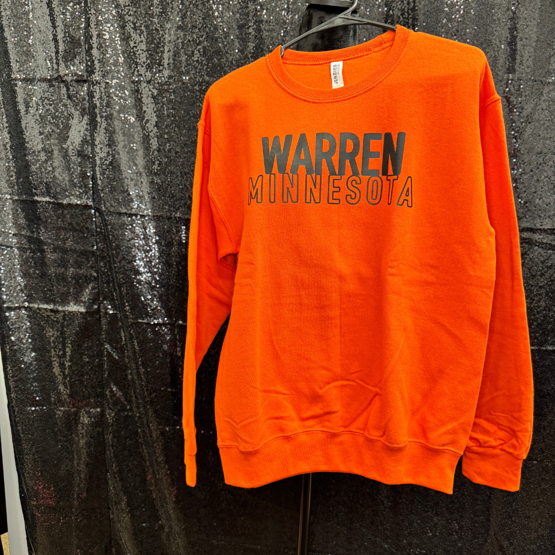 Warren Minnesota  —  ORANGE CREW SMALL