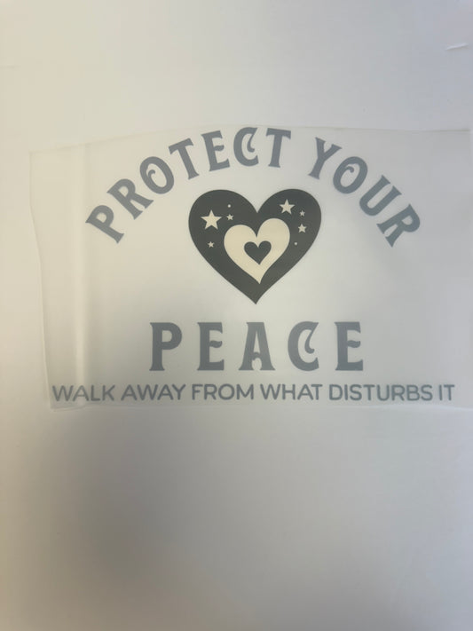 Protect your peace