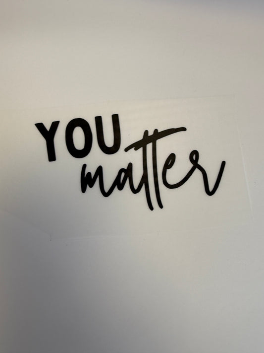 you matter (pocket size only)