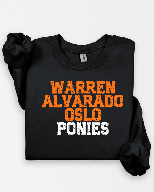 Warren Alvarado Oslo Ponies (distressed)