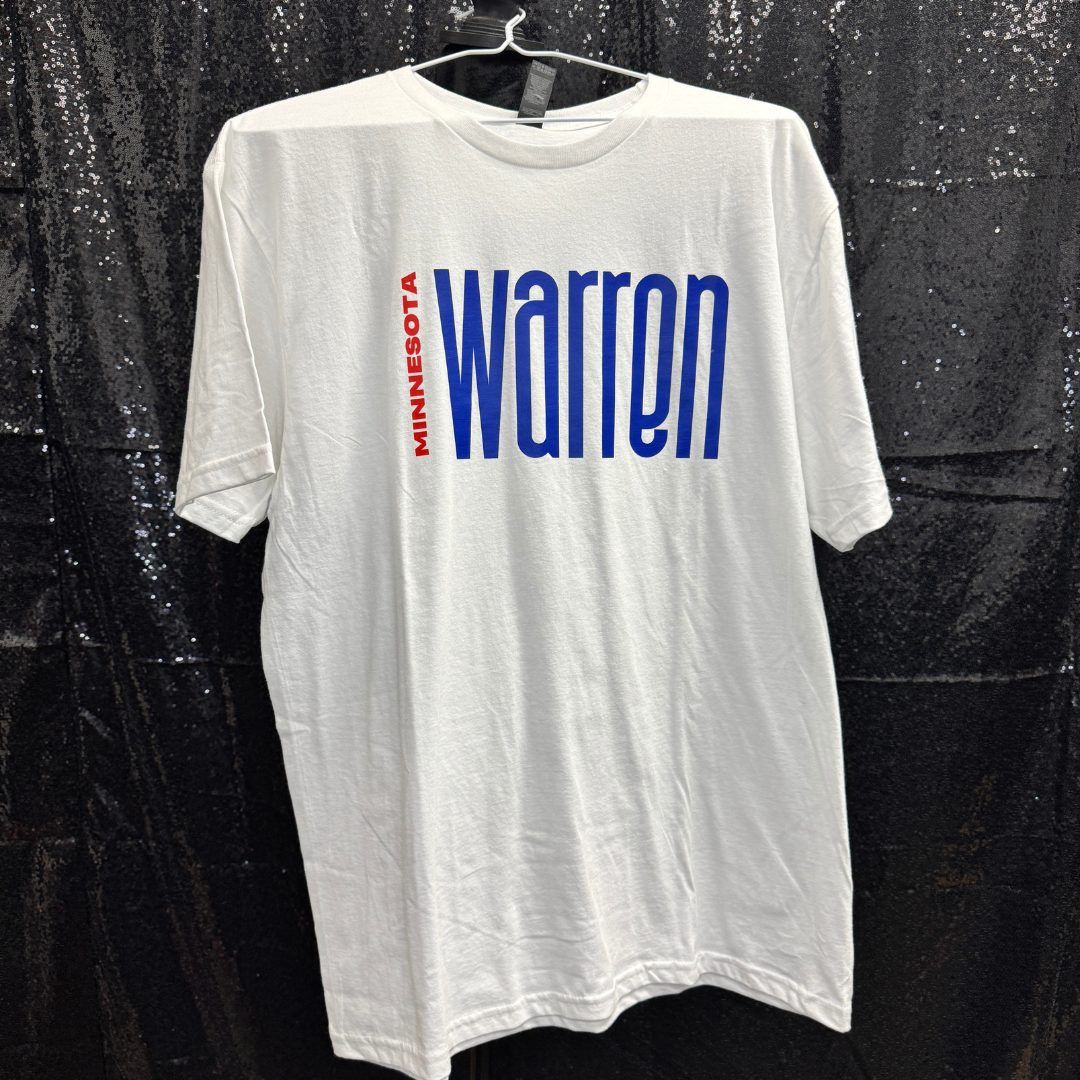 Minnesota WARREN —  WHITE TSHIRT MEDIUM