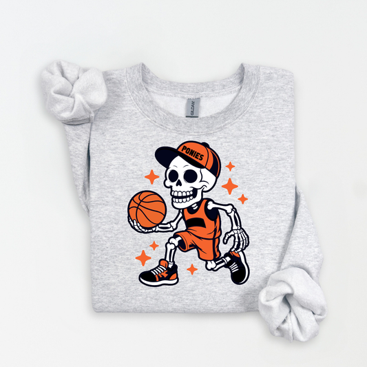 basketball skeleton