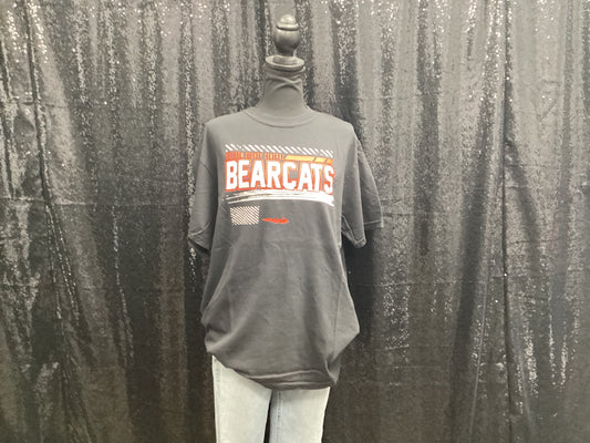 KCC bearcats - black tshirt - LARGE