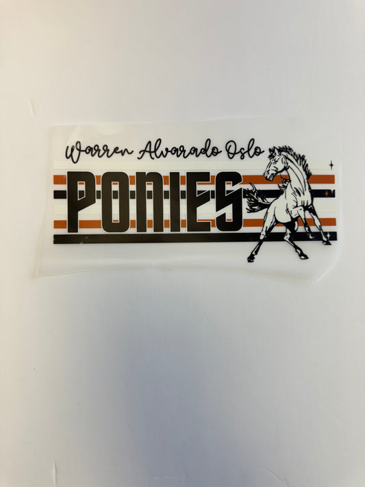 WAO Ponies (lines & stars)