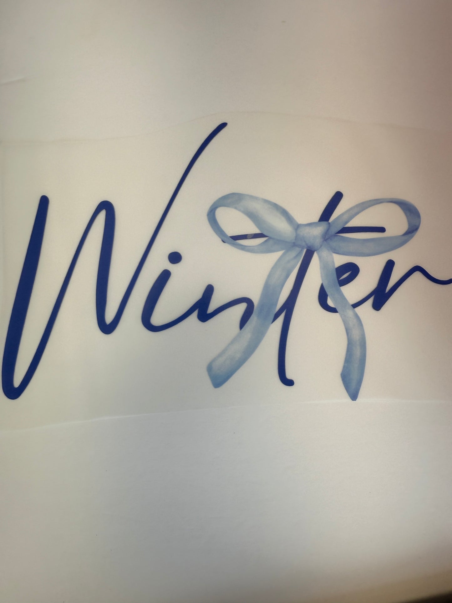 winter bow
