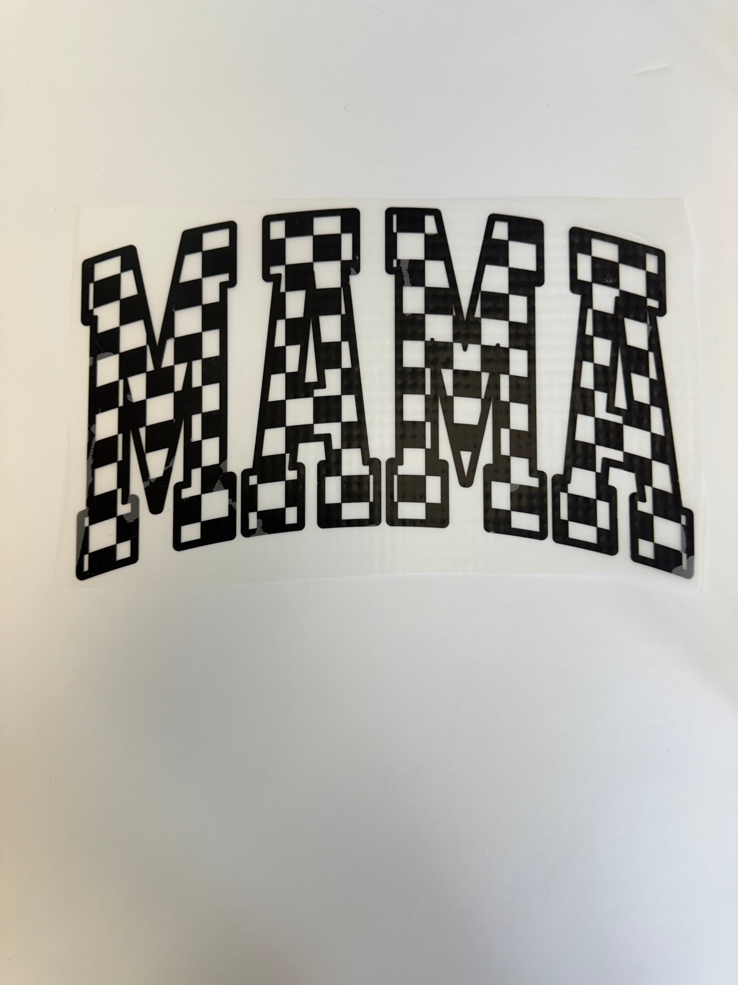 Mama - checkered