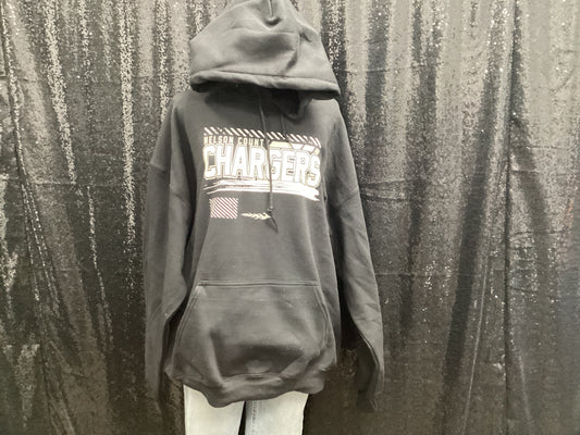 chargers - black hoodie - X-LARGE