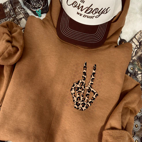 LEOPARD SKELLY PEACE