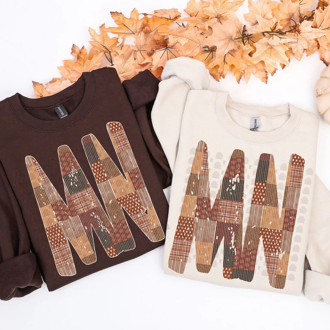 MN QUILTED CREW SWEATSHIRT