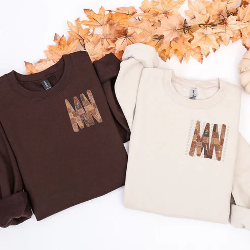 MN QUILTED CREW SWEATSHIRT